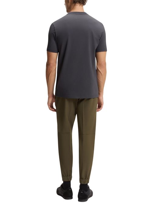 T-shirt in cotone stretch Boss Green | 50506373071